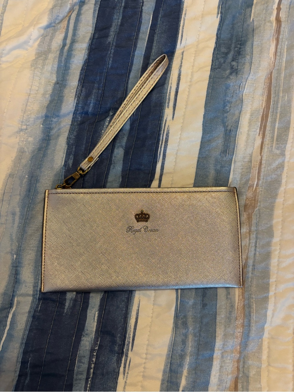 Disney Metallic Wristlet Clutch - Rose Gold